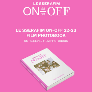 LE SSERAFIM - ON-OFF 22-23 FILM PHOTOBOOK - Stardust K-pop Shop