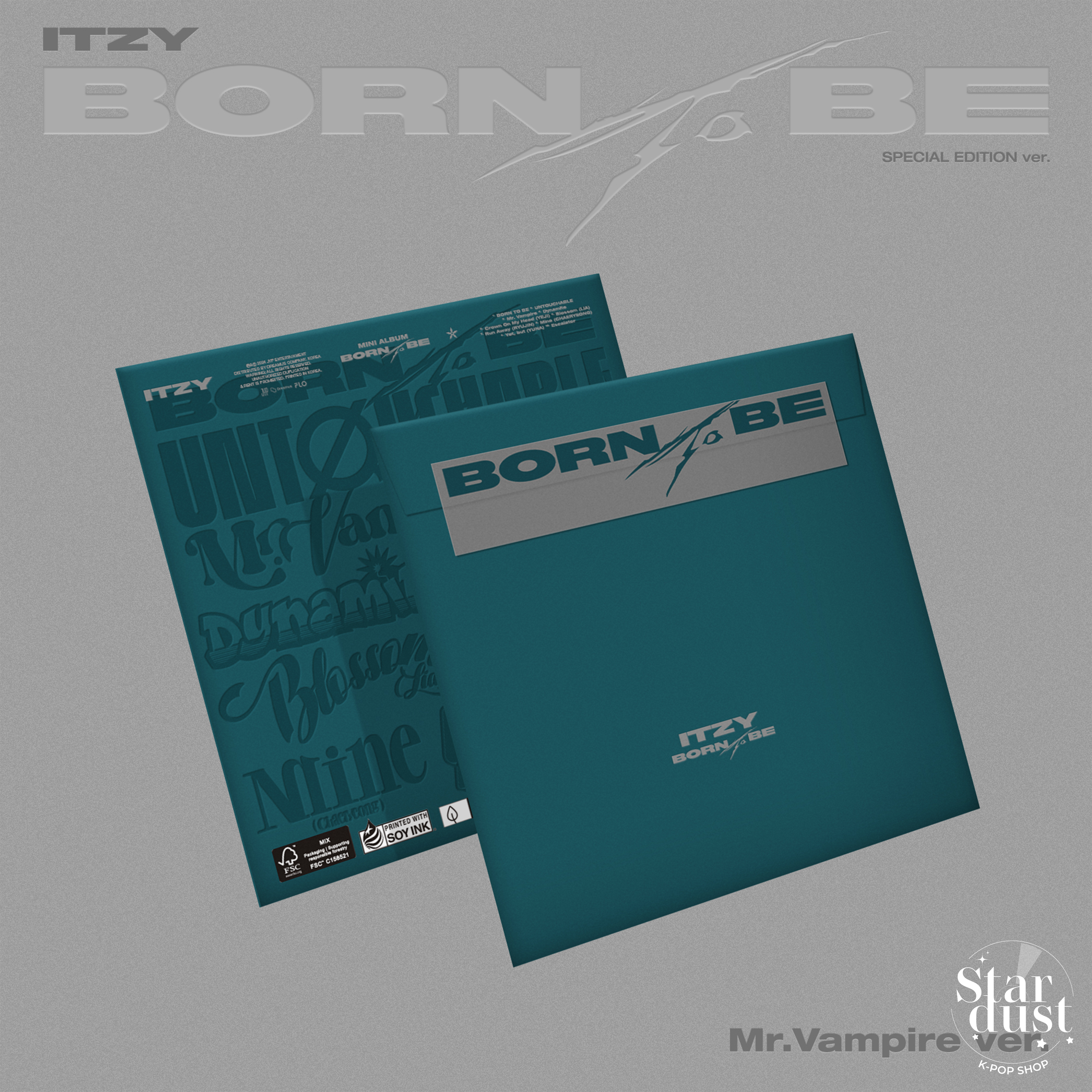ITZY - BORN TO BE [Mr Vampire Ver]