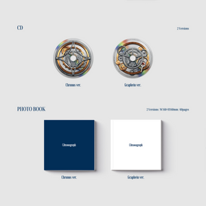 Victon Chronograph 3rd Single Album Chronos Ver / Graphein Ver CD, Photobook