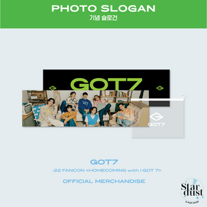 GOT7 2022 FANCON MD - PHOTO SLOGAN - Stardust K-pop Shop