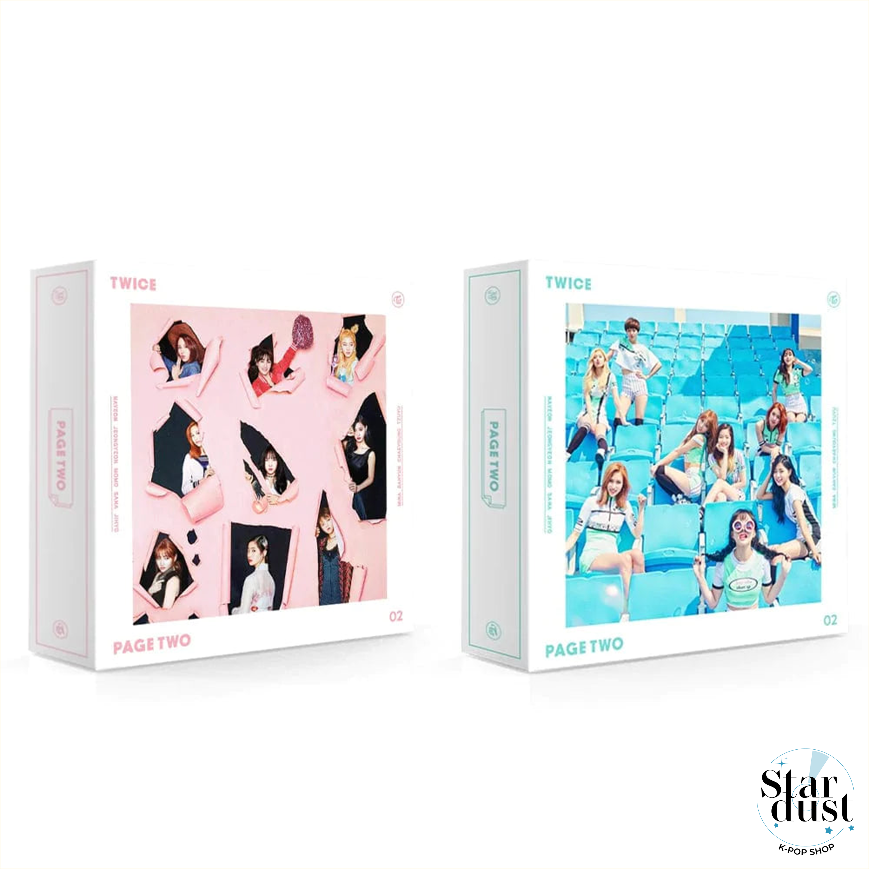 TWICE - PAGE TWO [2nd Mini Album] – Stardust K-pop Shop