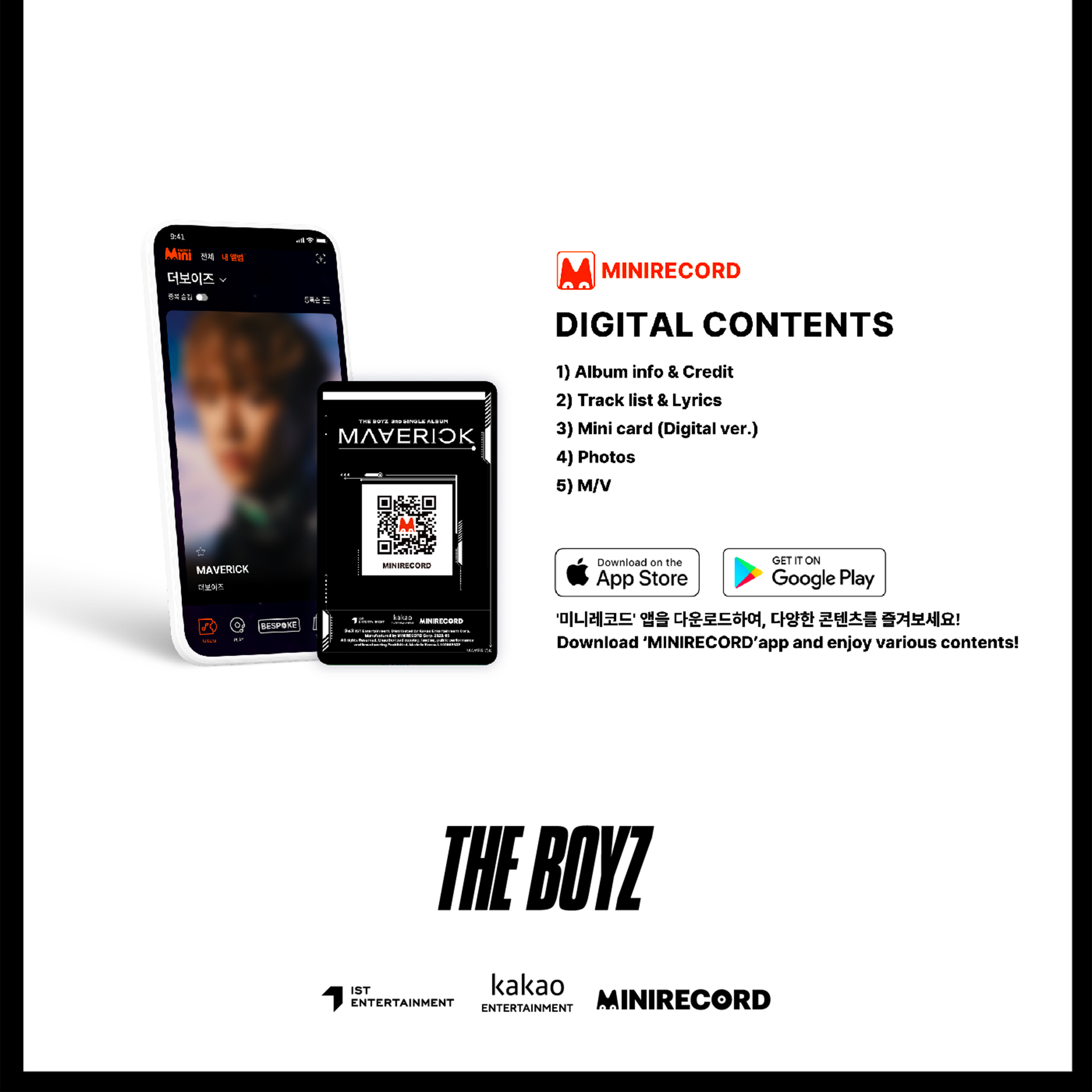 THE BOYZ - MAVERICK [3rd Single Album] Platform Ver. - Stardust K-pop Shop