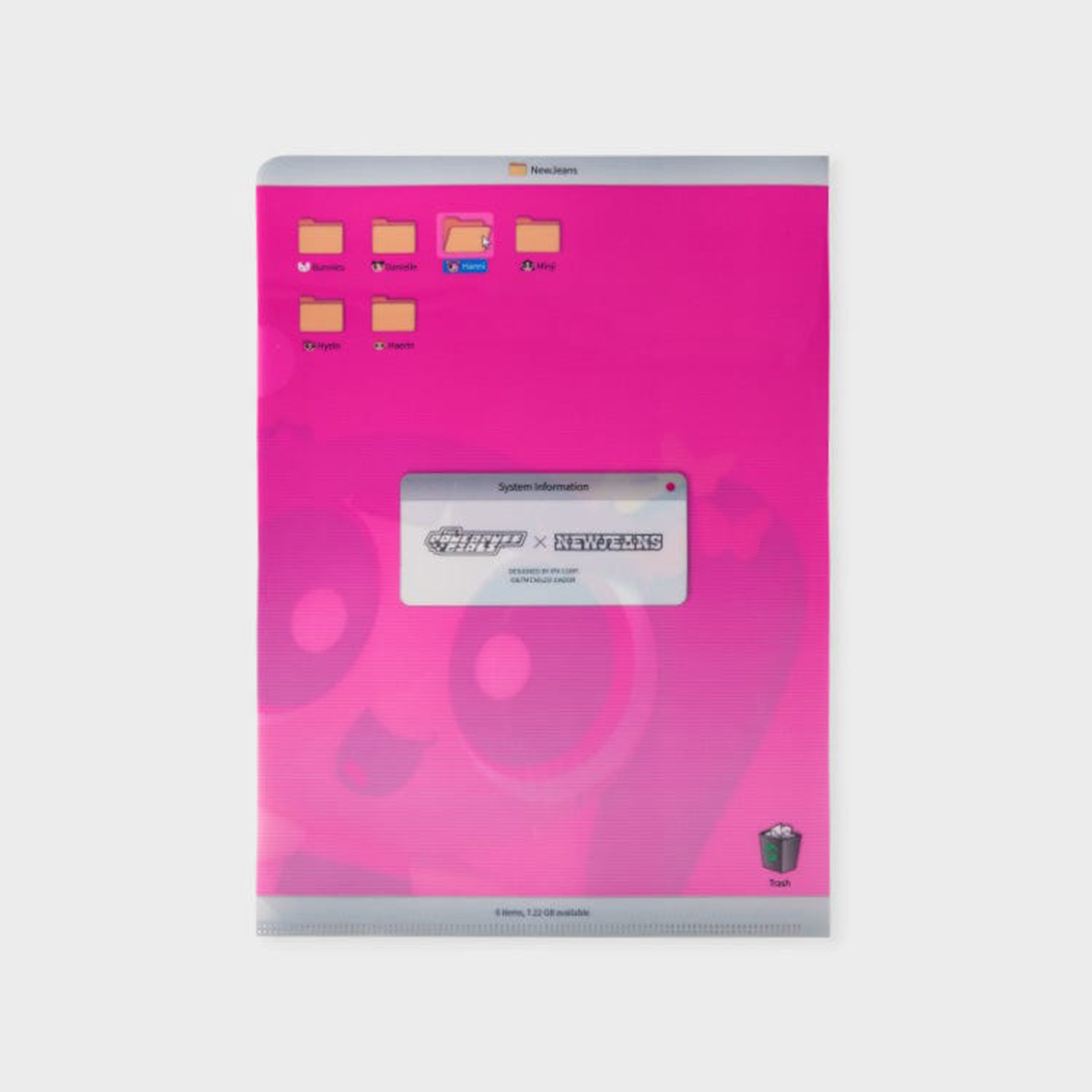 NEWJEANS - THE POWERPUFF GIRLS X NJ [PLASTIC FILE] - Stardust K-pop Shop