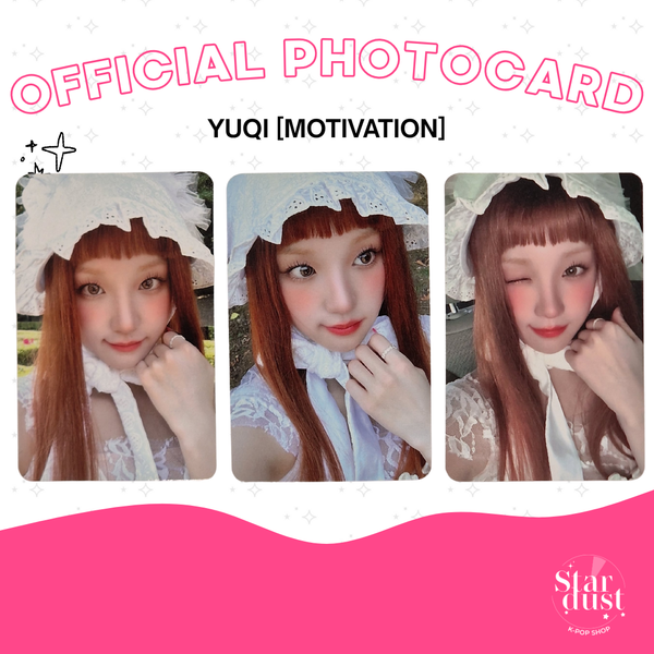[PHOTOCARD] YUQI - MOTIVATION