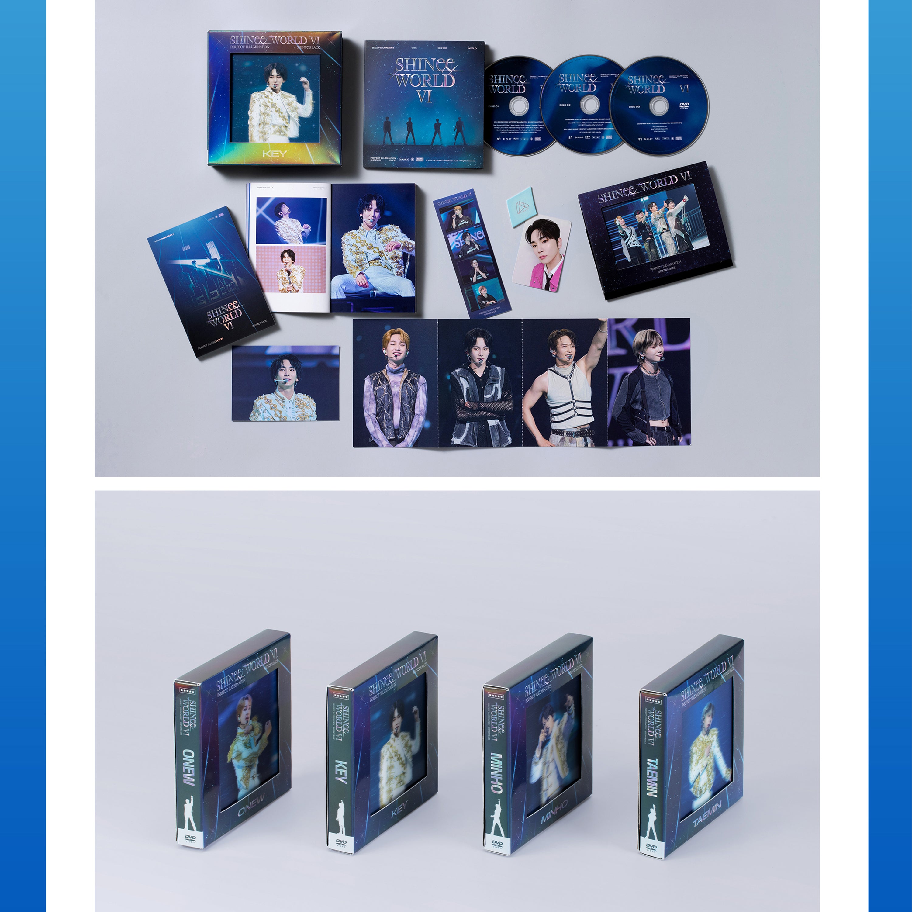 SHINee - SHINee WORLD VI [PERFECT ILLUMINATION: SHINee's Back] Key DVD - Stardust K-pop Shop