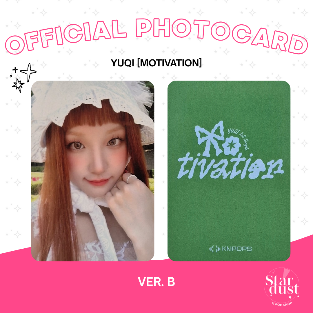 [PHOTOCARD] YUQI - MOTIVATION