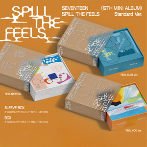 SEVENTEEN - SPILL THE FEELS [12th Mini Album] - Stardust K-pop Shop