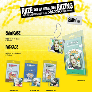 RIIZE - RIIZING [1st Mini Album] SMini Ver. - Stardust K-pop Shop