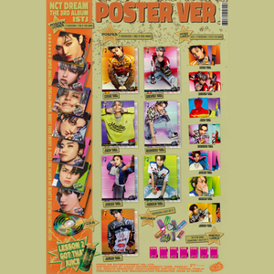 NCT DREAM - ISTJ [3rd Full Album] Poster Ver. - Stardust K-pop Shop