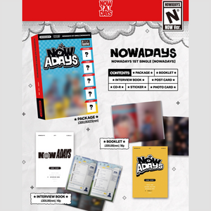 NOWADAYS - NOWADAYS [1st Single Album] - Stardust K-pop Shop