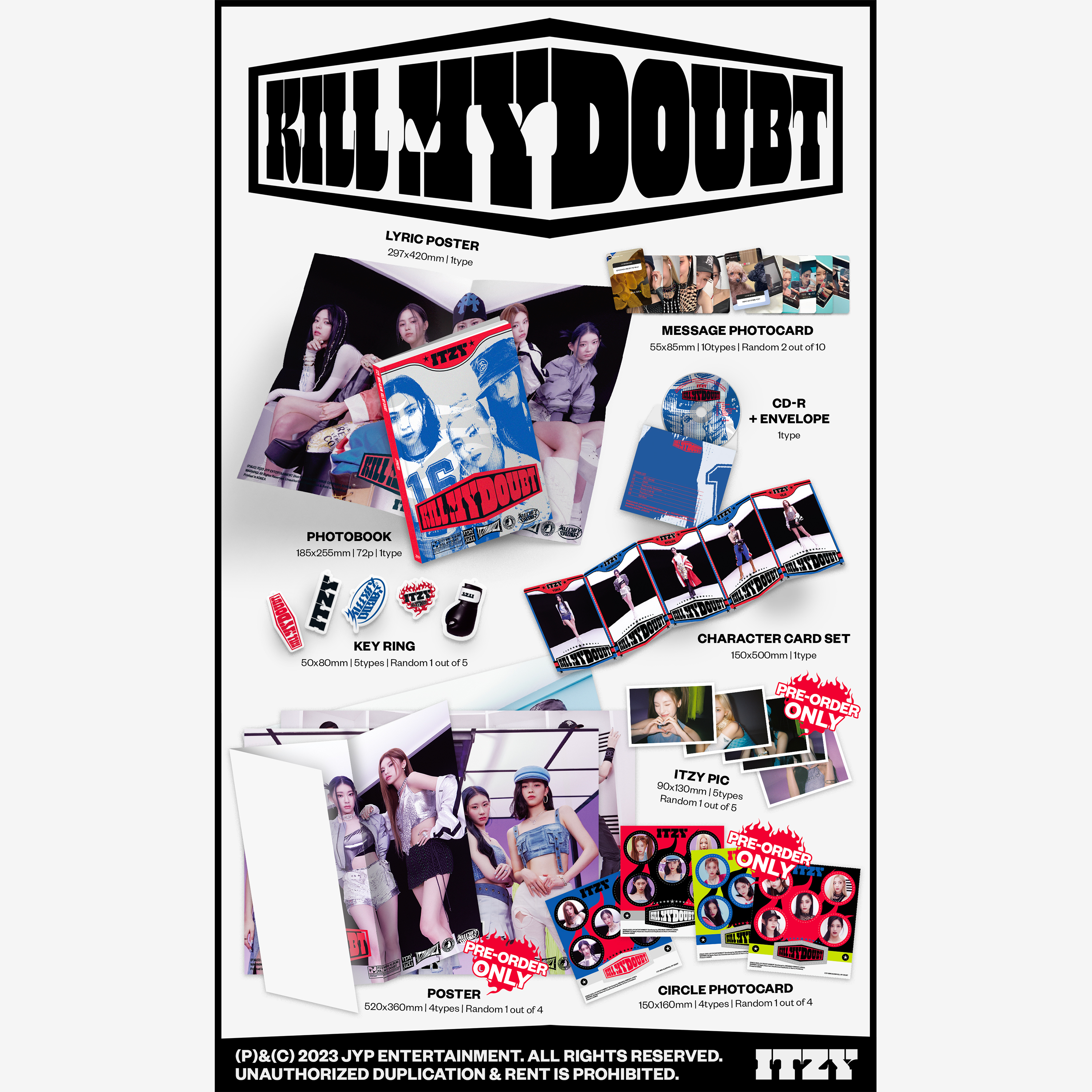 ITZY - KILL MY DOUBT [Limited Ver.] - Stardust K-pop Shop