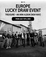 [EUROPE LUCKY DRAW EVENT] TREASURE - NEW WAV [4th Mini Album] Red / Ice Ver.