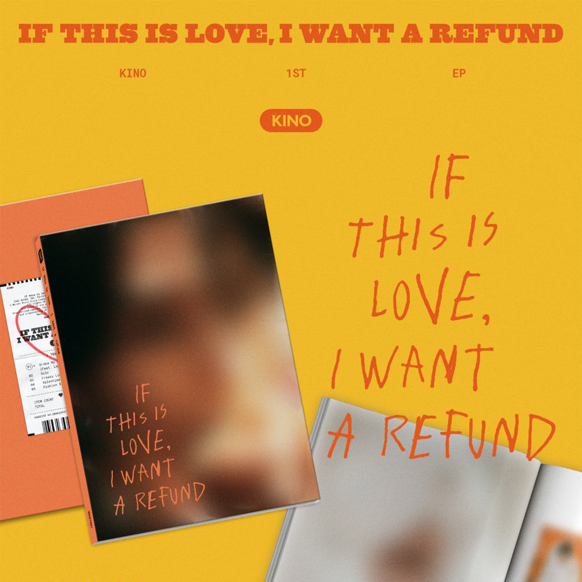 KINO - IF THIS IS LOVE, I WANT A REFUND - Stardust K-pop Shop