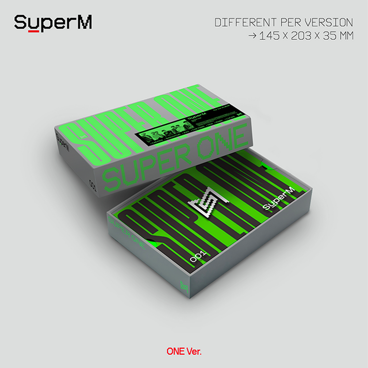 SUPERM - SUPER ONE [1st Album] - Stardust K-pop Shop