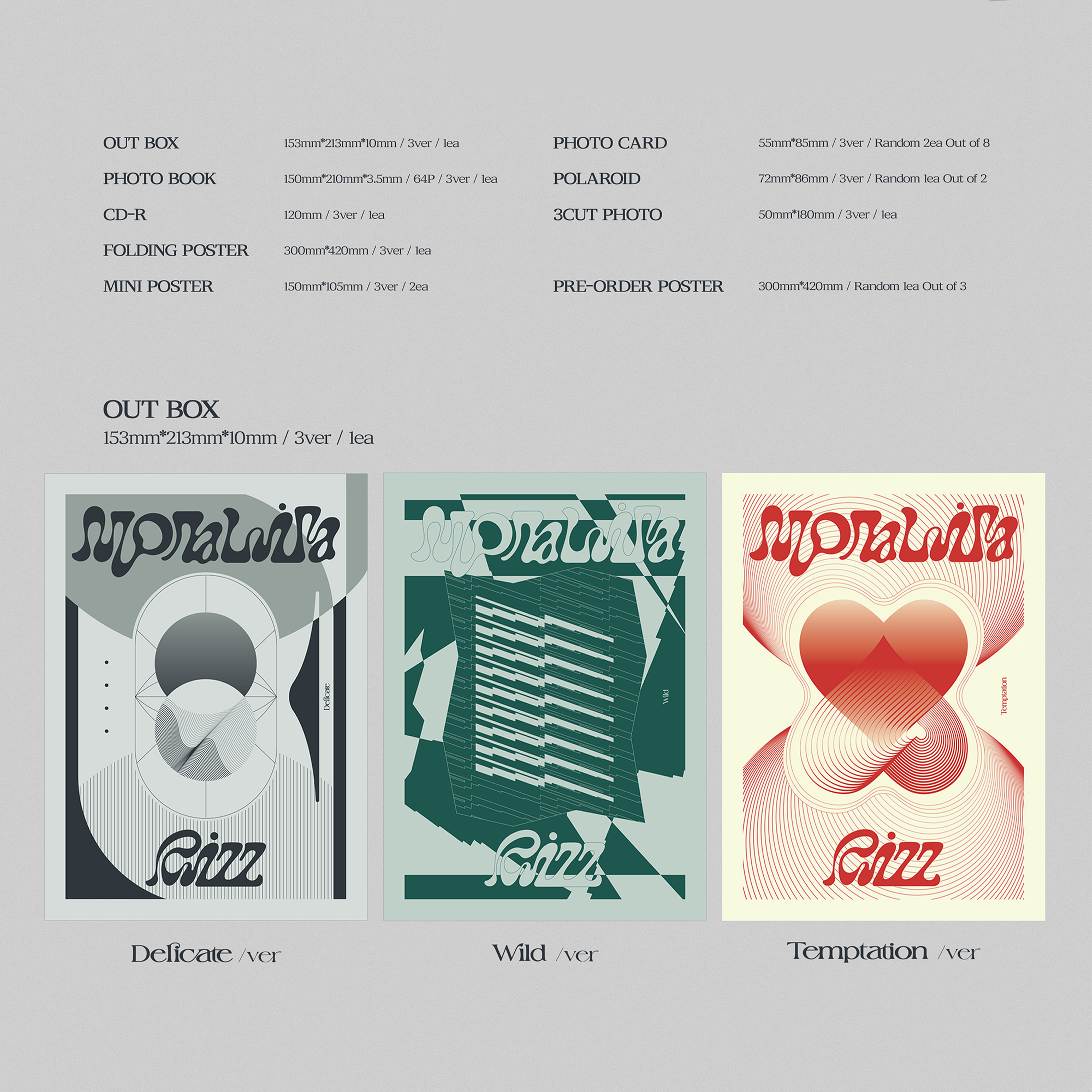 SOOJIN - RIZZ [2nd Mini Album] + POSTER - Stardust K-pop Shop