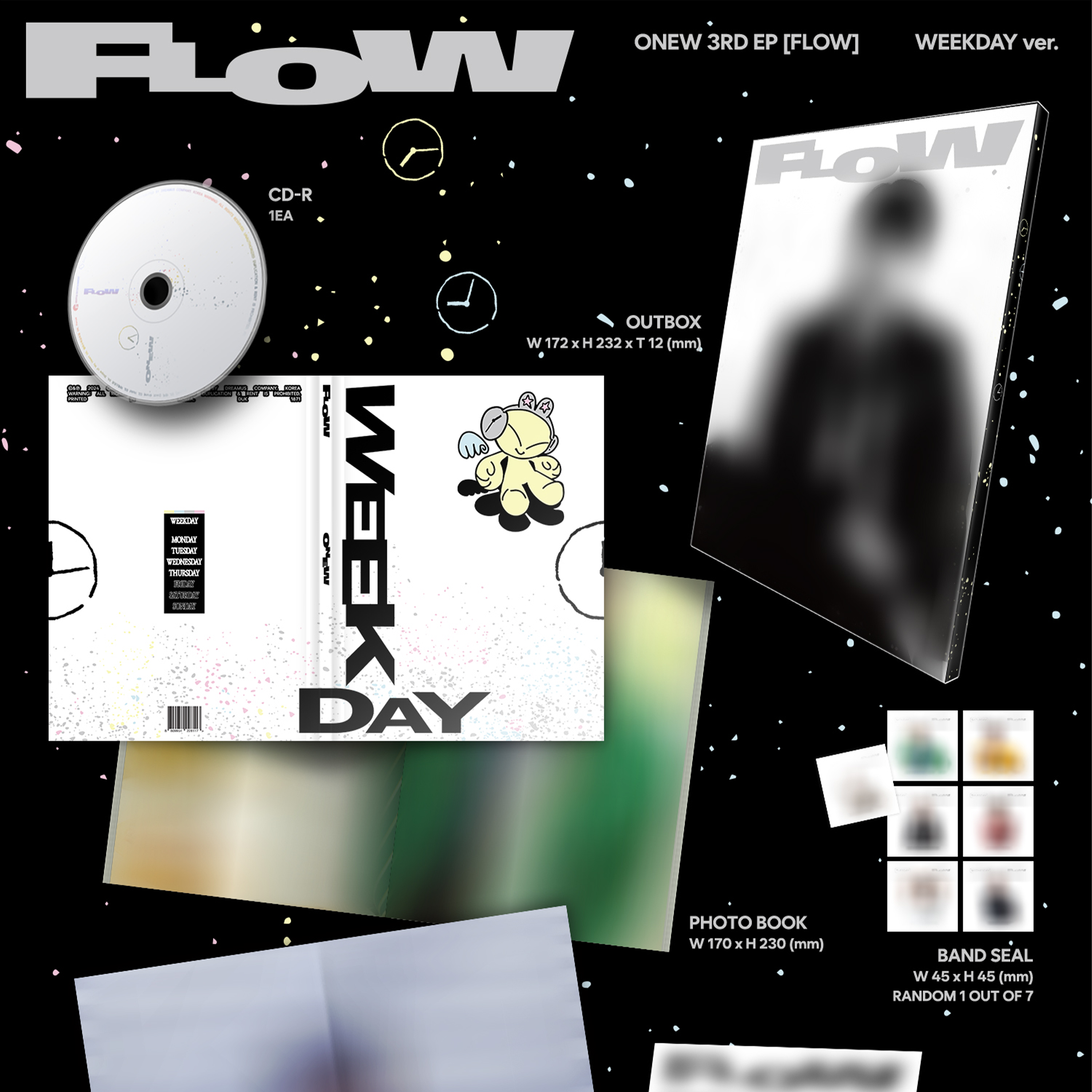 ONEW - FLOW [3rd Mini Album] - Stardust K-pop Shop