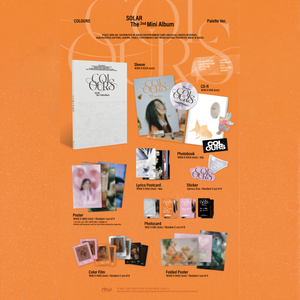 SOLAR - COLOURS [2nd Mini Album] Palette Ver. - Stardust K-pop Shop