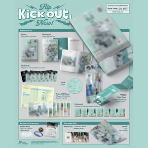 KickFlip - KICK OUT, FLIP NOW! [2nd Mini Album] Photobook Ver. - Stardust K-pop Shop