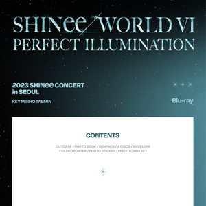 SHINEE - WORLD VI 'PERFECT ILLUMINATION' IN SEOUL [BLU-RAY] - Stardust K-pop Shop
