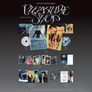 KEY - PLEASURE SHOP [3rd Mini Album] Pleasure Book Ver. - Stardust K-pop Shop