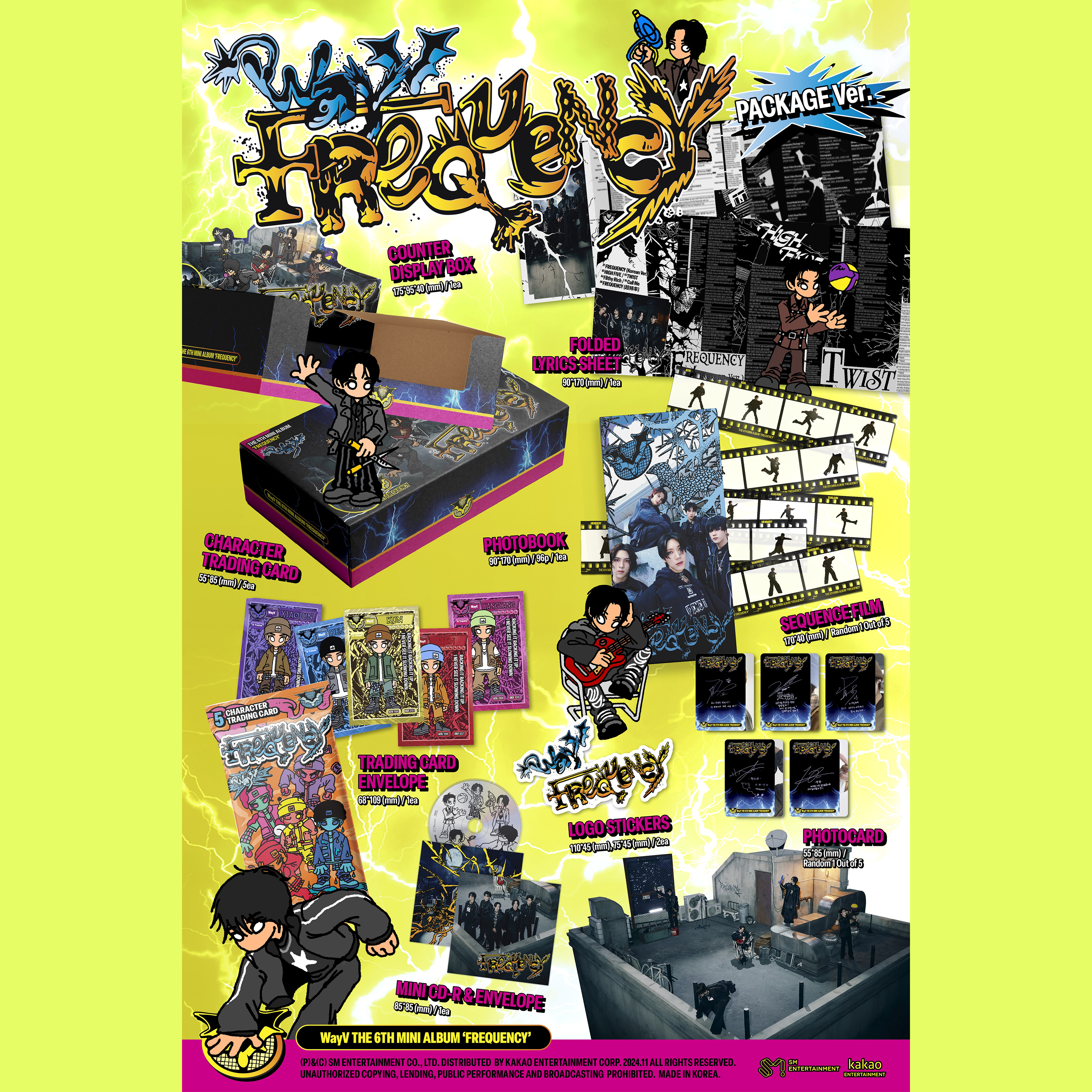 WAYV - FREQUENCY [6th Mini Album] Package Ver. - Stardust K-pop Shop