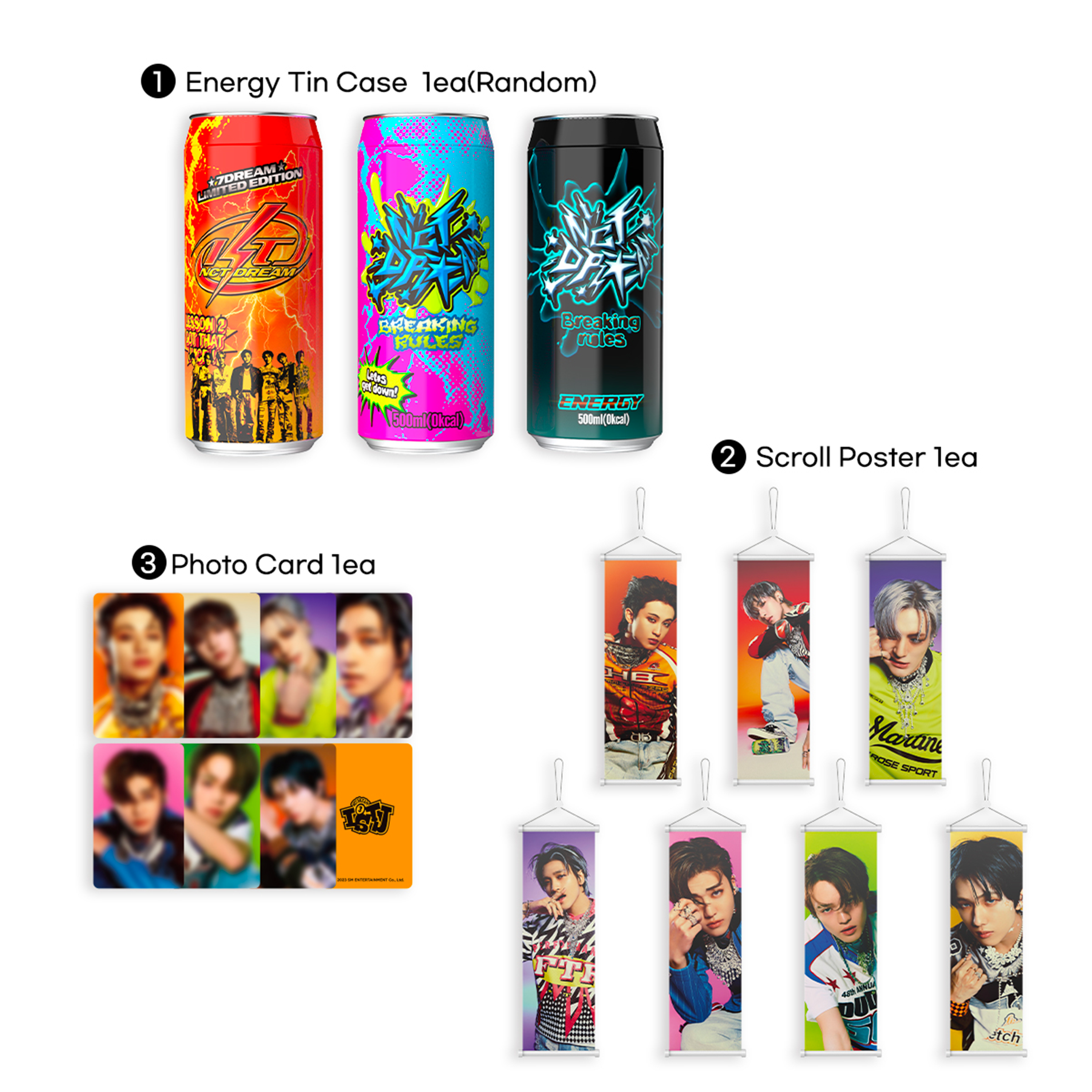 NCT DREAM - ISTJ ENERGY TIN CASE - Stardust K-pop Shop
