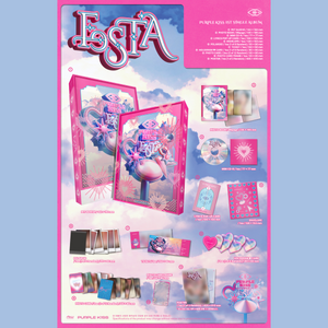 PURPLE KISS - FESTA [1st Single Album] + POSTER - Stardust K-pop Shop
