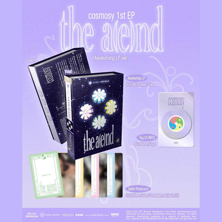 cosmosy - the a(e)nd [1st Mini Album] Awakening LP Ver. (Mini LP)