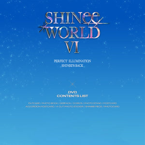 SHINee - SHINee WORLD VI [PERFECT ILLUMINATION: SHINee's Back] Key DVD - Stardust K-pop Shop