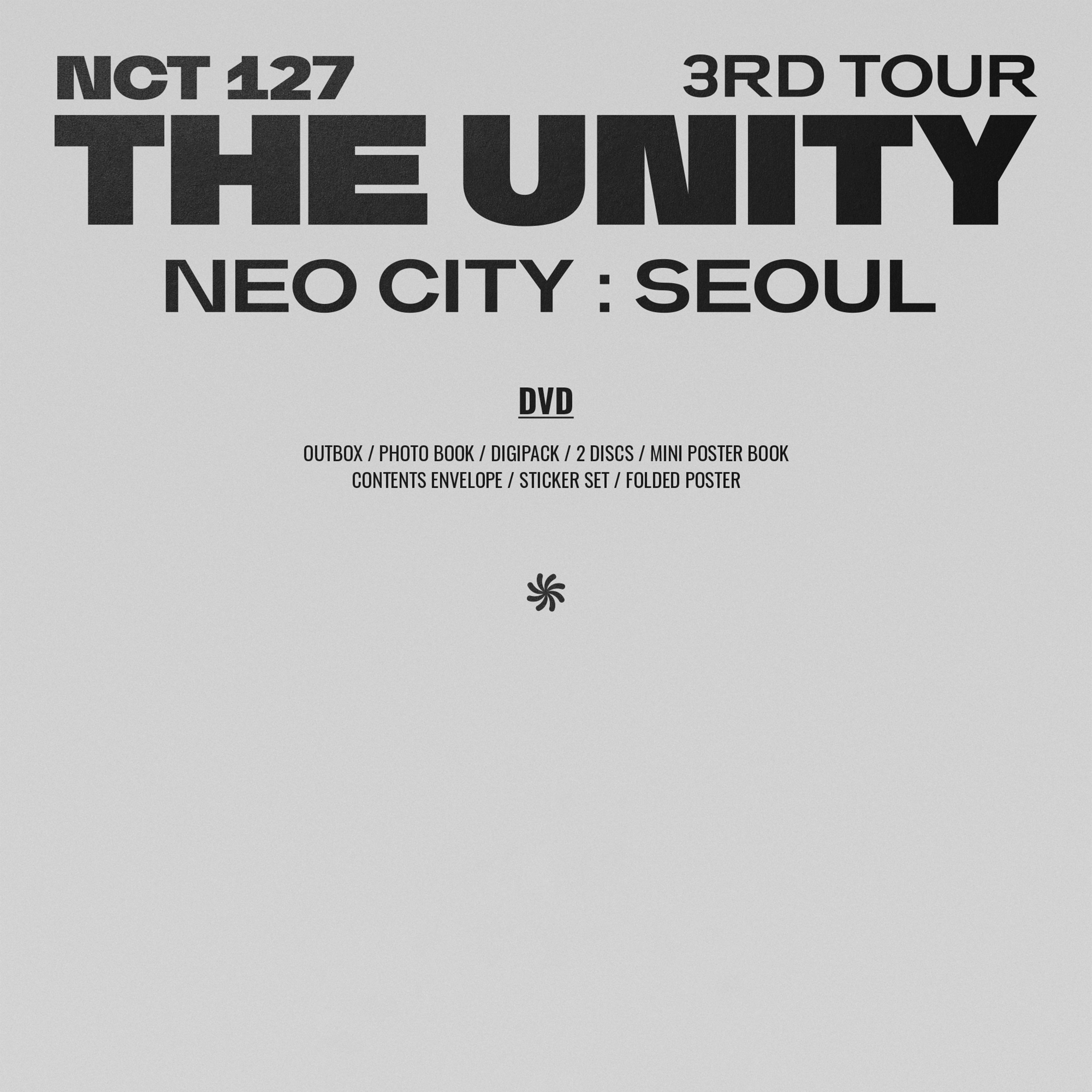 NCT 127 - 3rd TOUR 'NEO CITY : SEOUL - THE UNITY' [DVD] - Stardust K-pop Shop