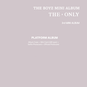 THE BOYZ - THE ONLY [3rd Mini Album] Platform Ver. - Stardust K-pop Shop