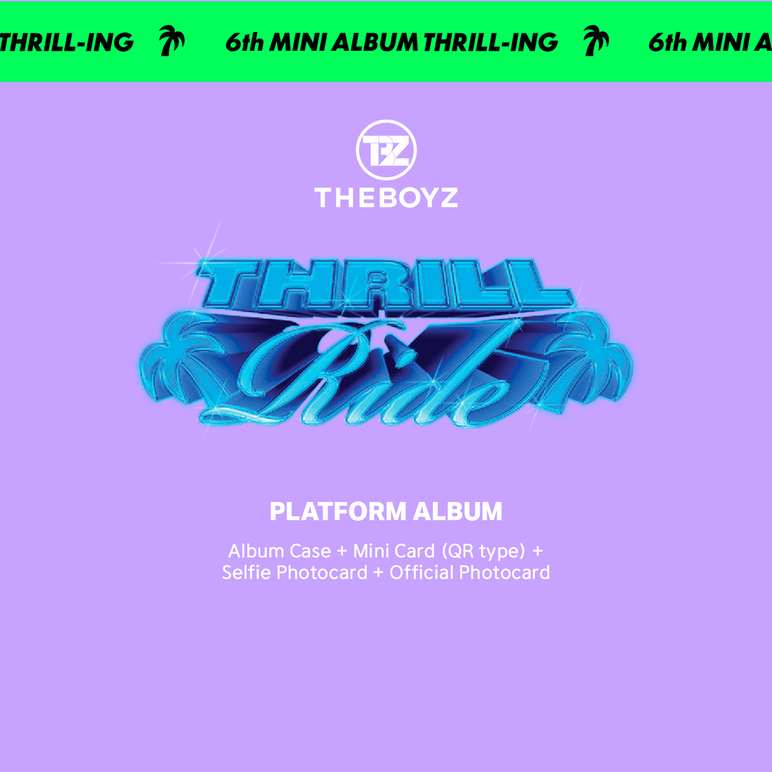 THE BOYZ - THRILL-ING [6th Mini Album] Platform Ver. - Stardust K-pop Shop