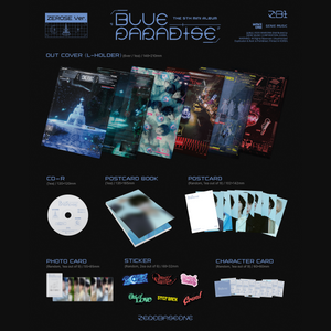 ZEROBASEONE - BLUE PARADISE [5th Mini Album] ZEROSE Ver. - Stardust K-pop Shop