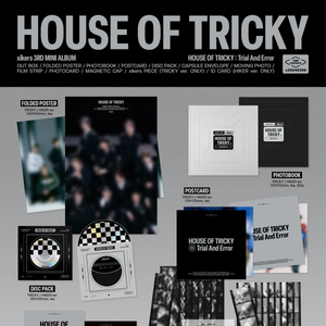 xikers - HOUSE OF TRICKY: TRIAL AND ERROR [3rd Mini Album] hello82 EXCLUSIVE - Stardust K-pop Shop