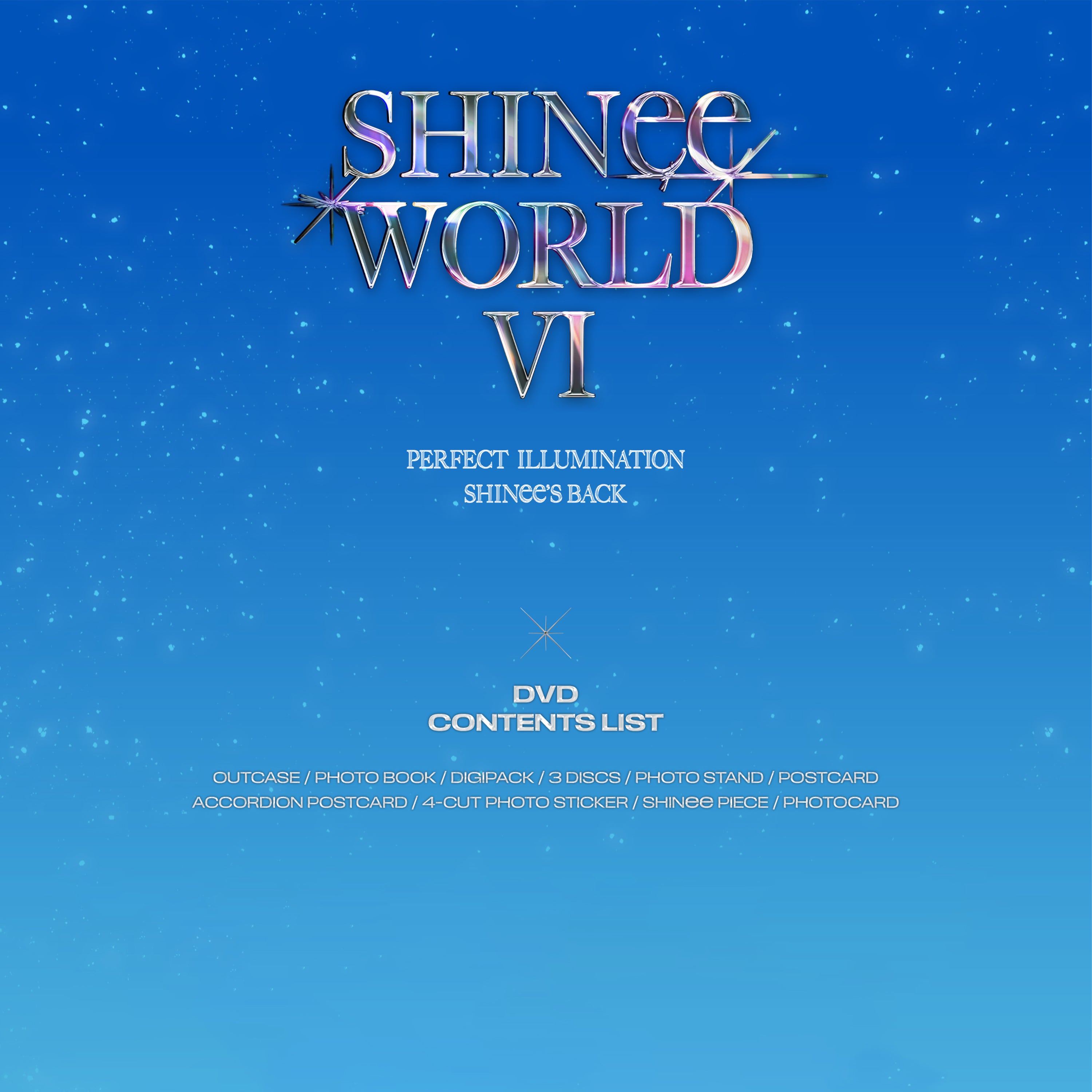SHINee - SHINee WORLD VI [PERFECT ILLUMINATION: SHINee's Back] Onew DVD - Stardust K-pop Shop