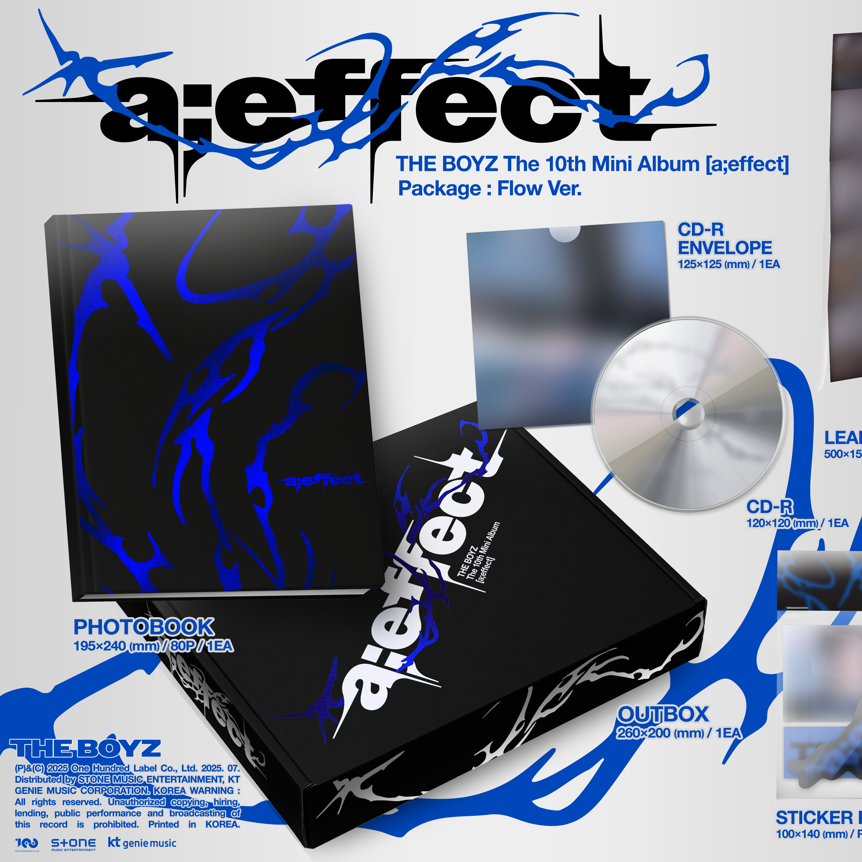 [PRE-ORDER] THE BOYZ - [a;effect] 10th Mini Album [Flow Ver.] - Stardust K-pop Shop