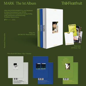 MARK - THE FIRSTFRUIT [1st Full Album] Photobook Ver. - Stardust K-pop Shop