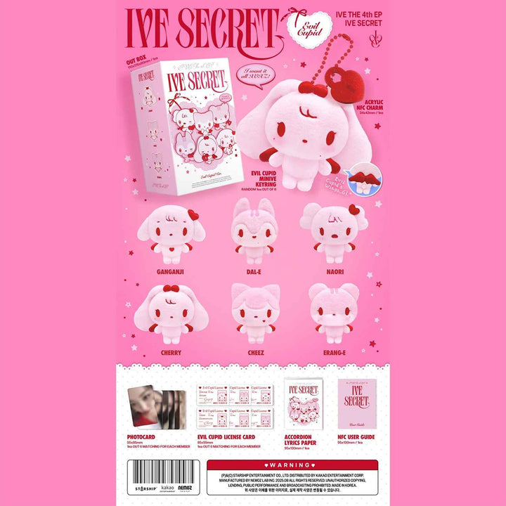 IVE - IVE SECRET [4th Mini Album] EVIL CUPID Ver.