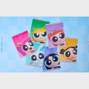 NEWJEANS - THE POWERPUFF GIRLS X NJ [PLASTIC FILE] - Stardust K-pop Shop