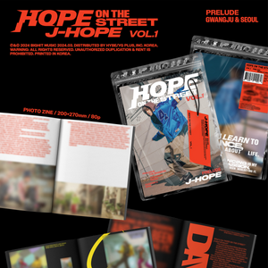 J-HOPE - HOPE ON THE STREET VOL. 1 [Photobook Ver.] - Stardust K-pop Shop