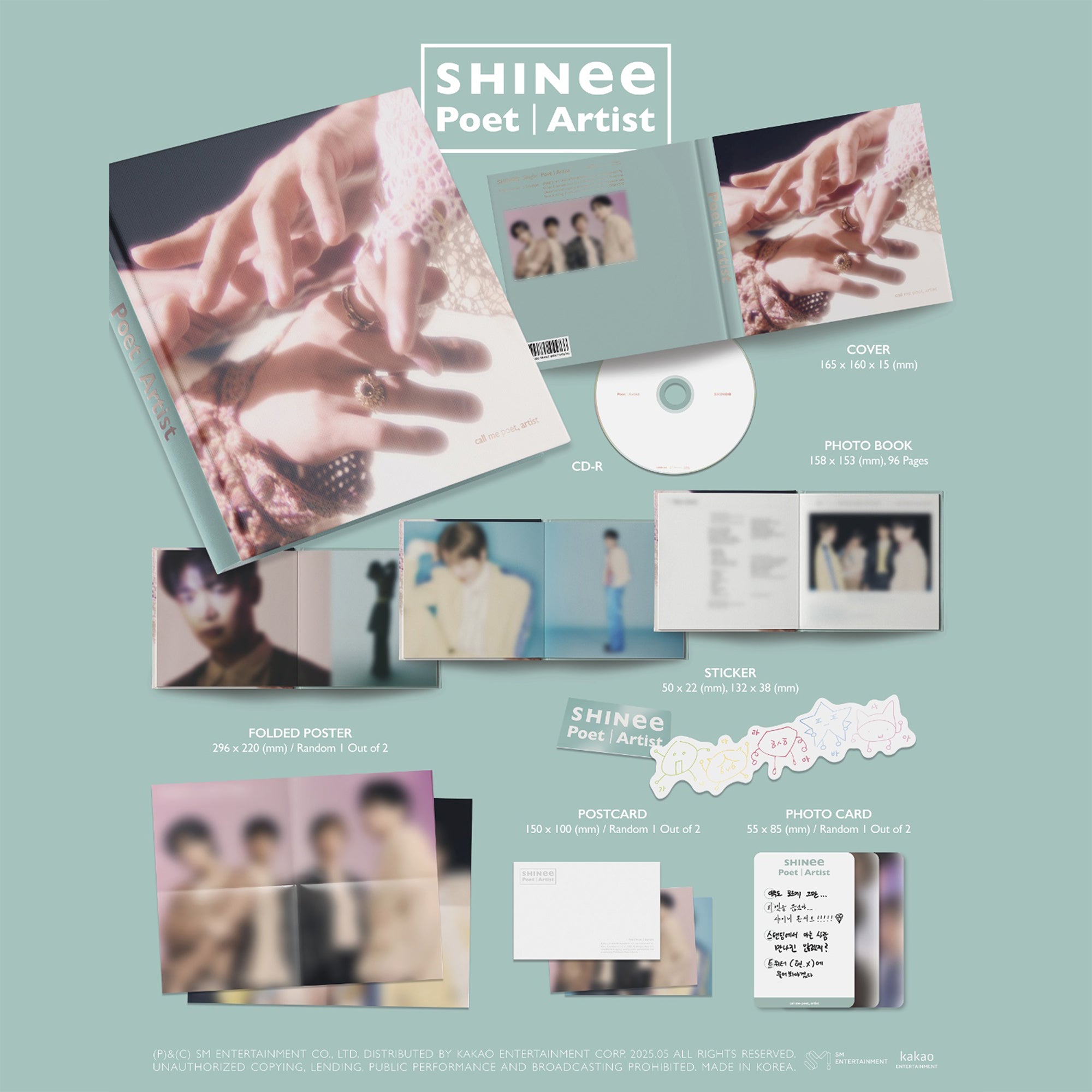 SHINEE - POET | ARTIST [Single Album] Photobook Ver. - Stardust K-pop Shop