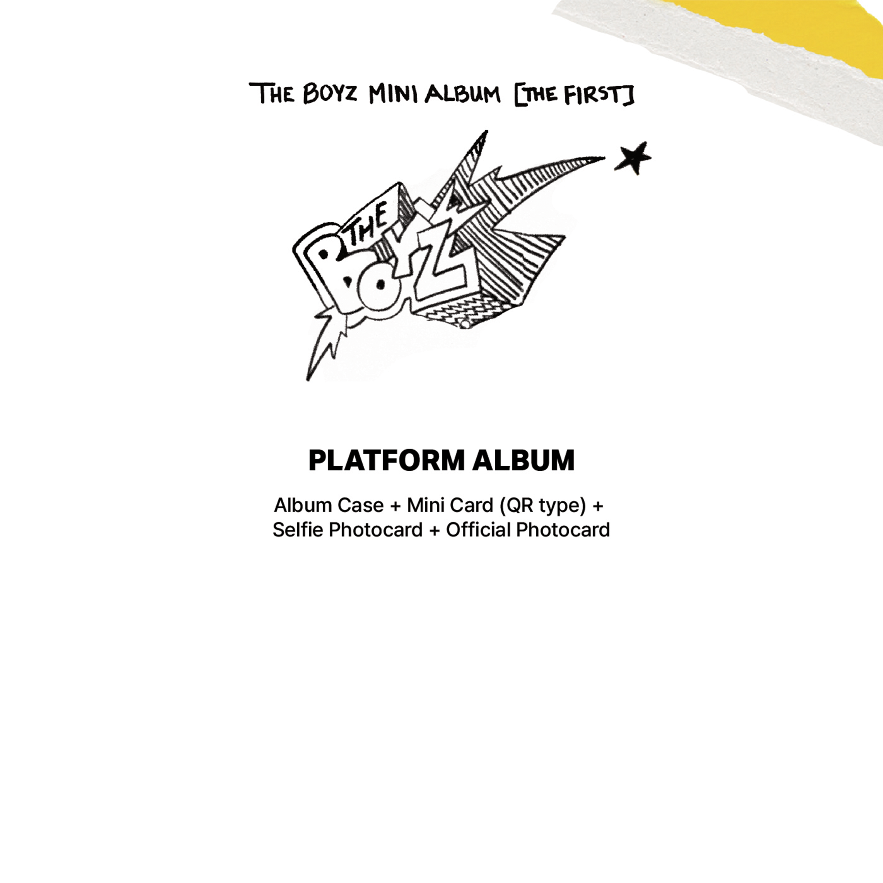 THE BOYZ - THE FIRST [1st Mini Album] Platform Ver. - Stardust K-pop Shop