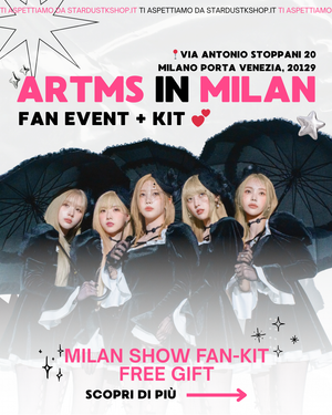 ARTMS IN MILAN FAN KIT EVENT [Photocard holder + ticket fan made] - Stardust K-pop Shop
