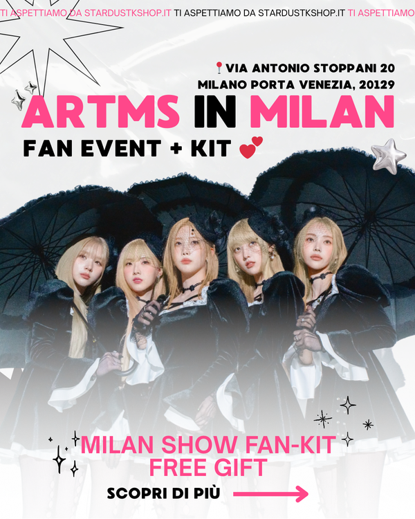 ARTMS IN MILAN FAN KIT EVENT [Photocard holder + ticket fan made]