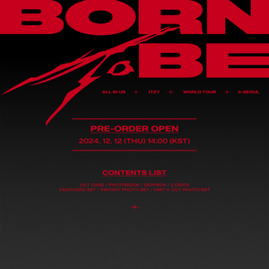 ITZY - 2nd WORLD TOUR "BORN TO BE" IN SEOUL [DVD] - Stardust K-pop Shop