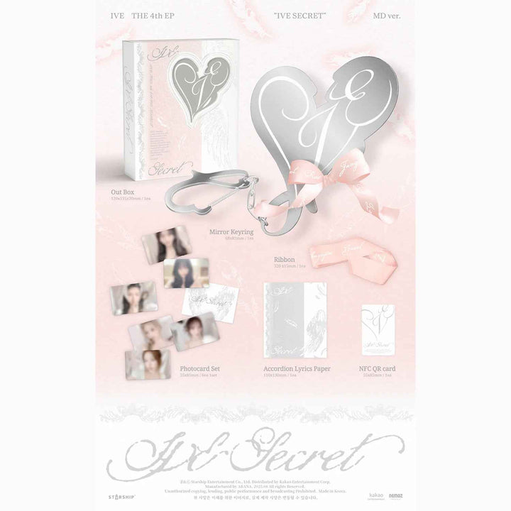IVE - IVE SECRET [4th Mini Album] MD Ver.