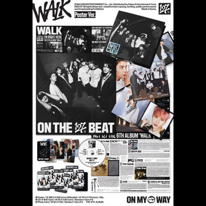NCT 127 - WALK [6th Full Album] Poster Ver. - Stardust K-pop Shop