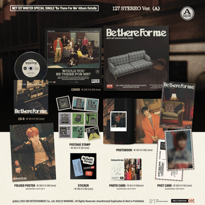NCT 127 - BE THERE FOR ME [Winter Special Album] 127 Stereo Ver. - Stardust K-pop Shop