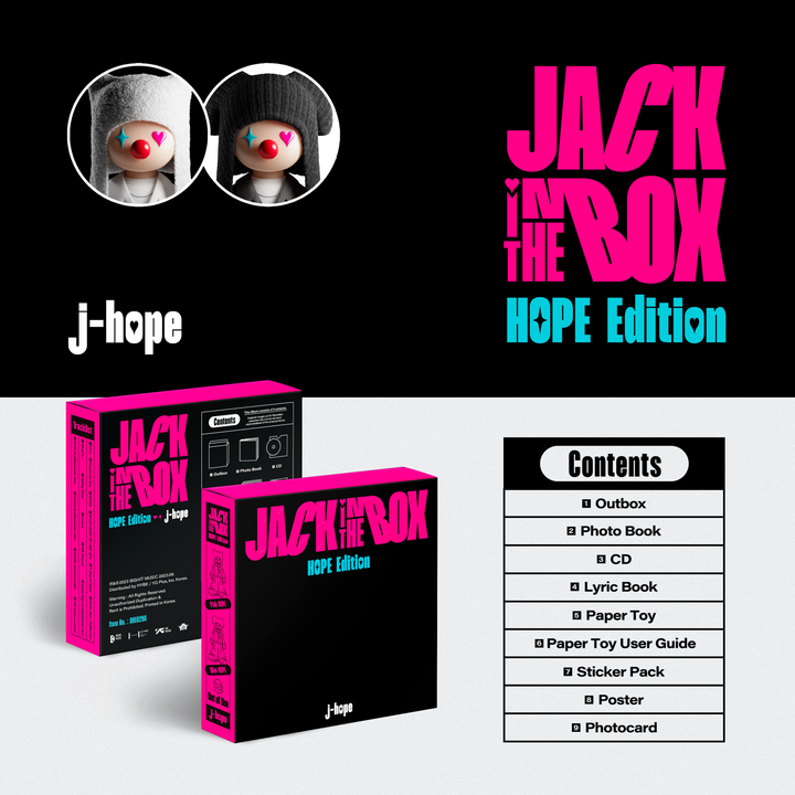 J-HOPE - JACK IN THE BOX [Hope Edition] – Stardust K-pop Shop