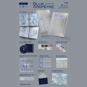 ZEROBASEONE - BLUE PARADISE [5th Mini Album] - Stardust K-pop Shop